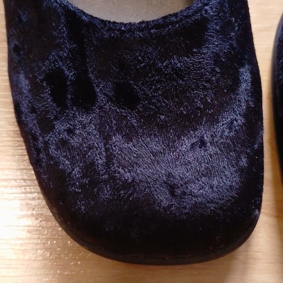 Rampage Suede Velour Black Wedge Heels Shoes 7 M - Picture 2 of 16